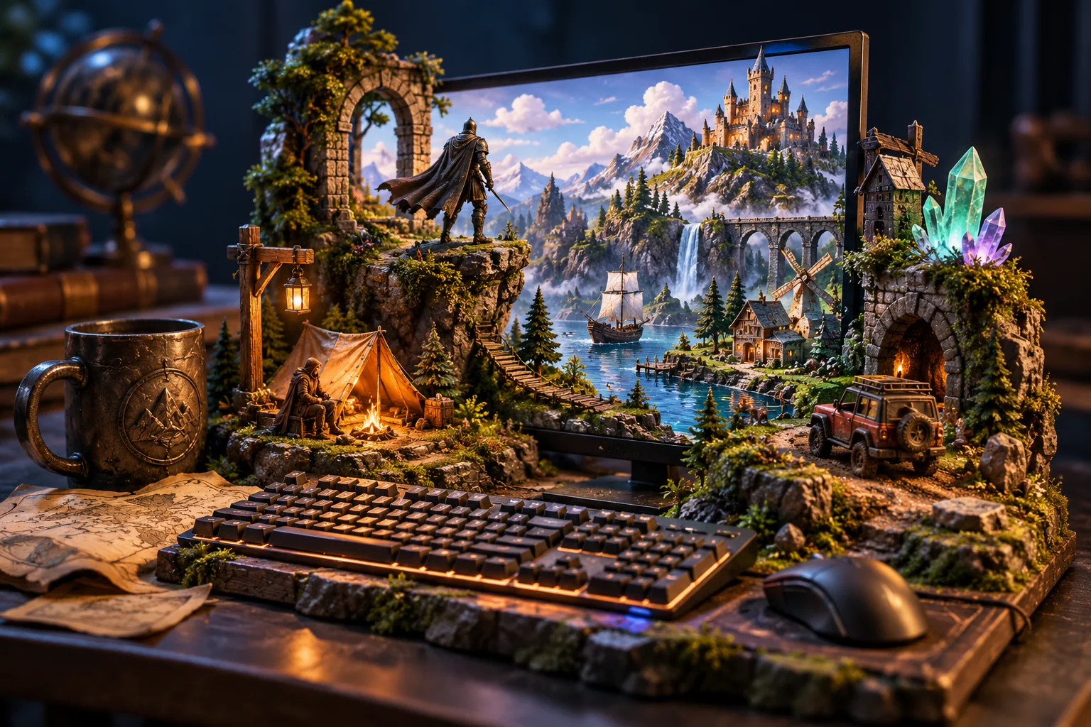 Offline PC games: choose for your setup