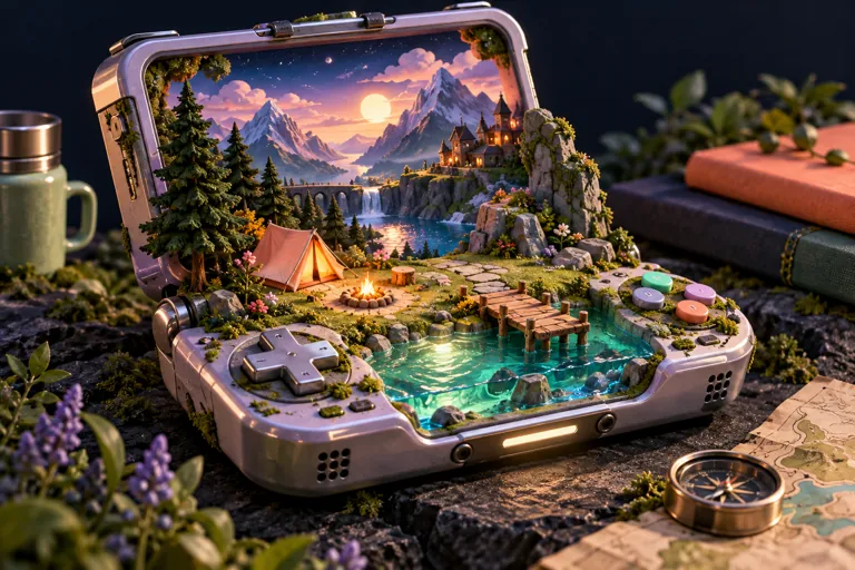 Conceptual miniature illustration for Offline Games in 2025.