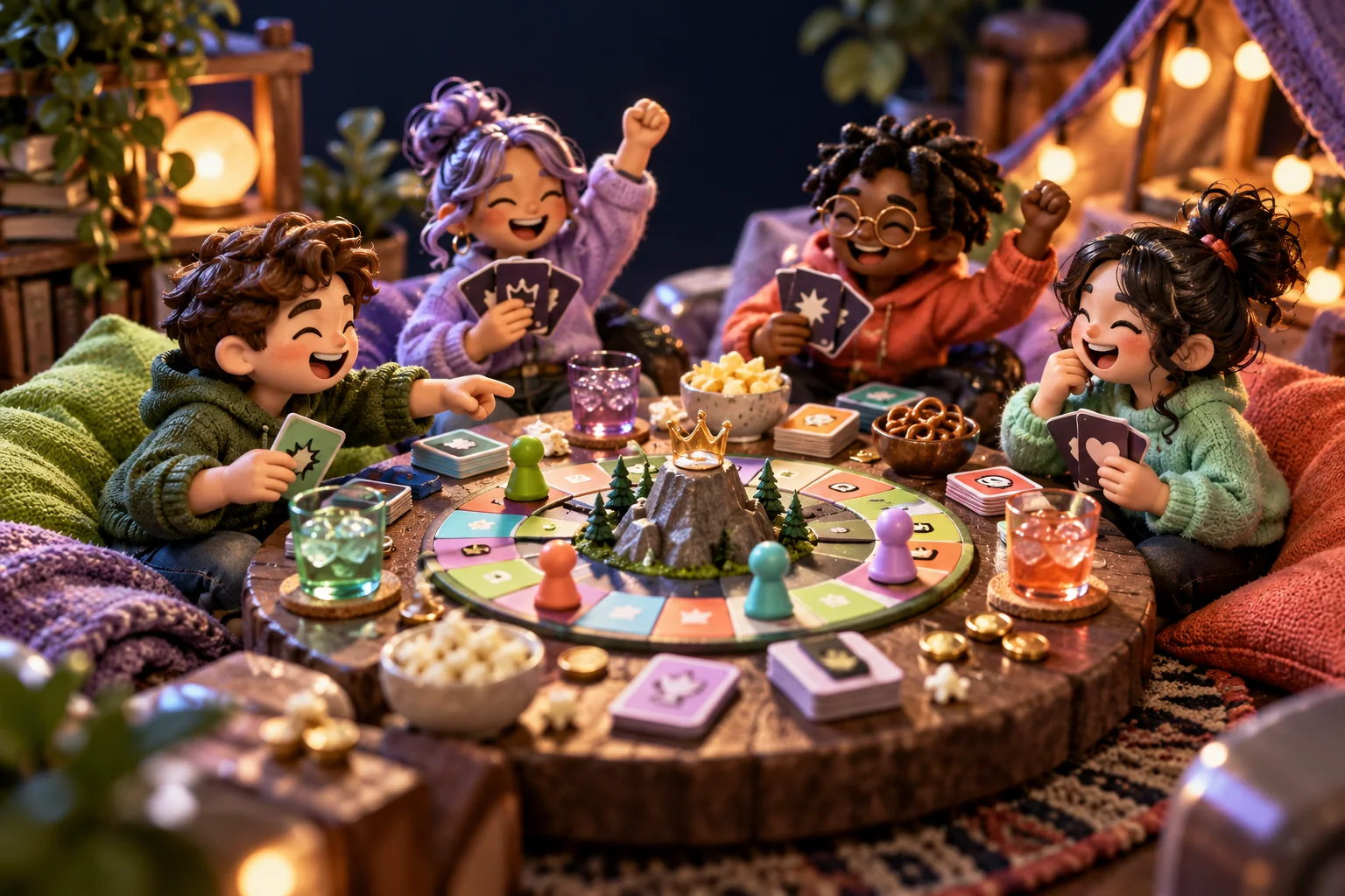 Party games: choose for the whole group