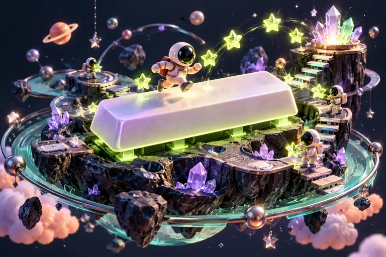 Conceptual miniature illustration for Mastering Spacebar Clicker.