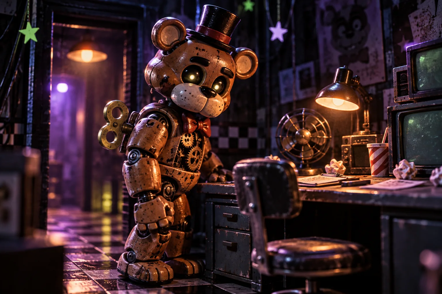 Five Nights at Freddy's: reading the threats