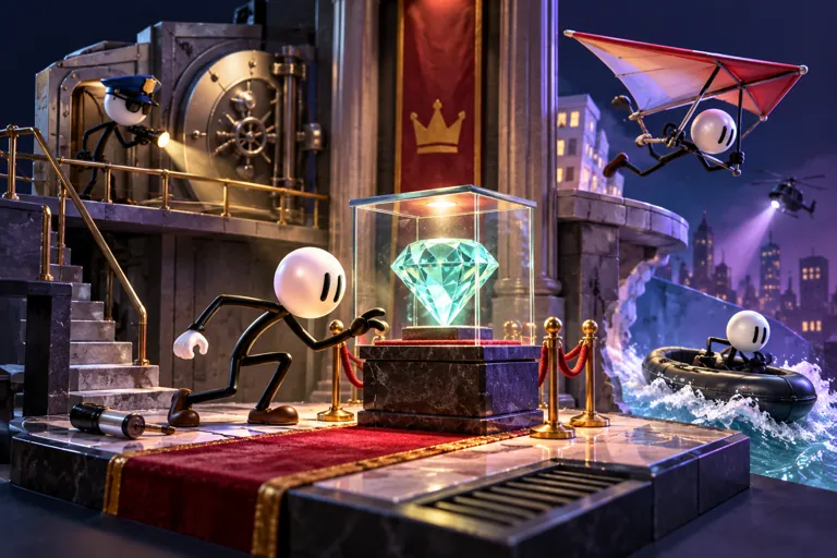 Conceptual miniature illustration for Henry Stickman: Unlock the Mysteries of This Beloved Game.