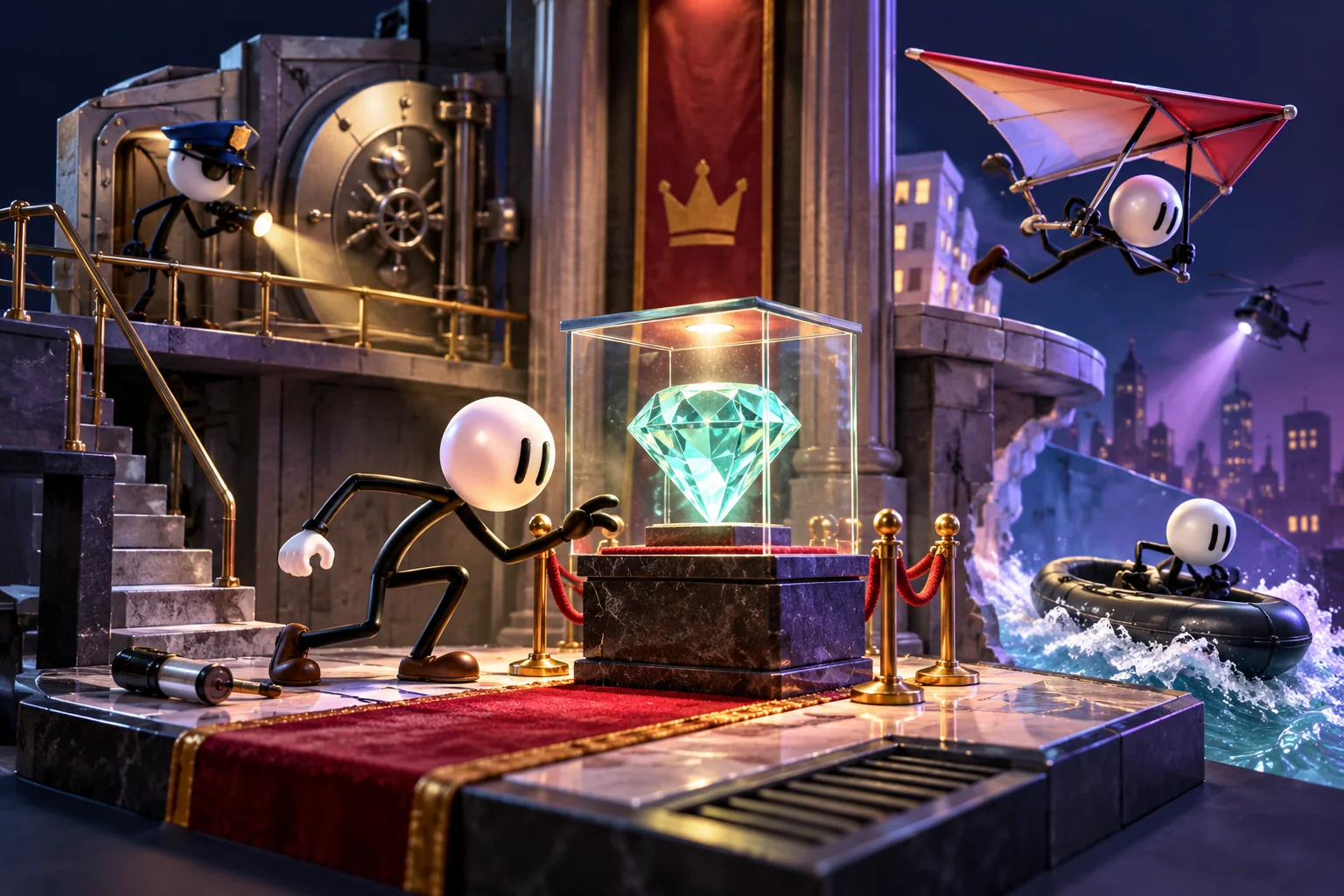 Henry Stickman: choices and puzzle logic