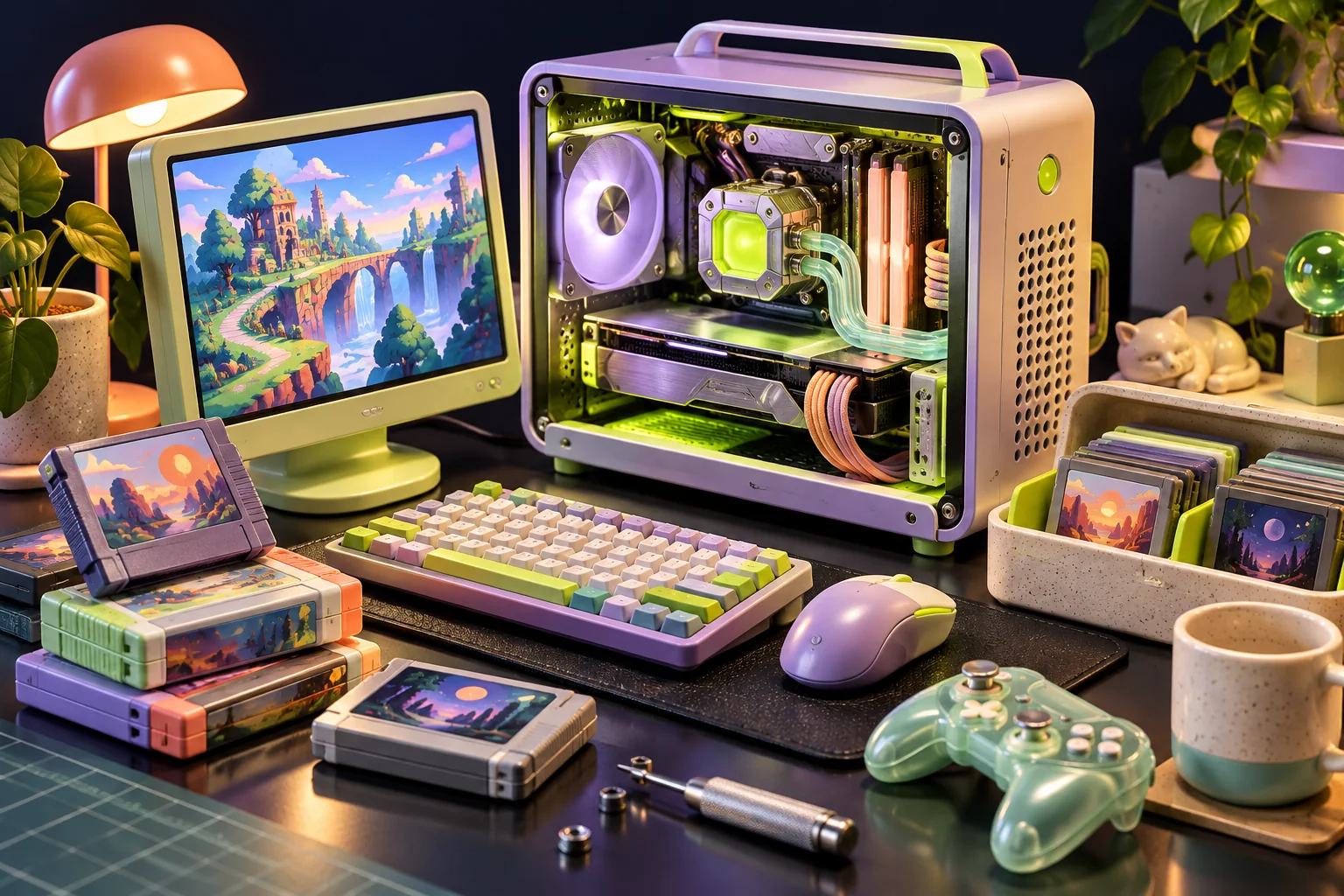 Prepare a PC for offline gaming