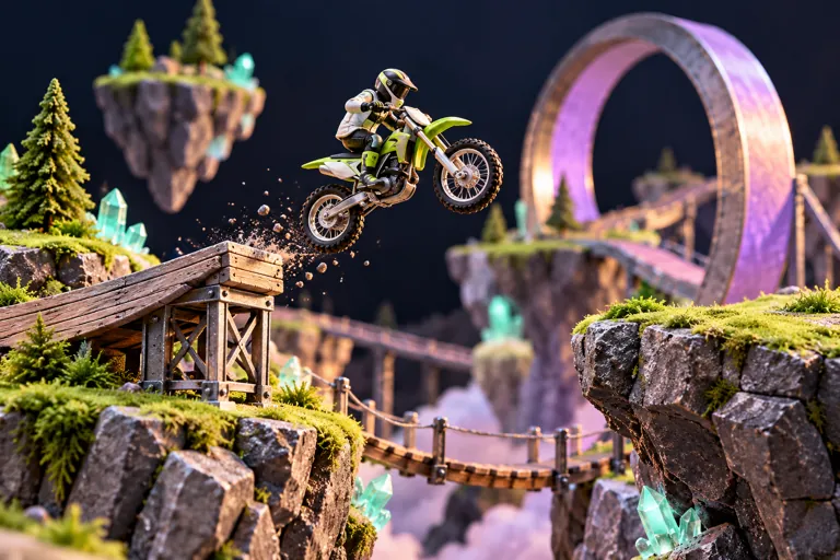 Conceptual miniature illustration for Free Rider Jumps.