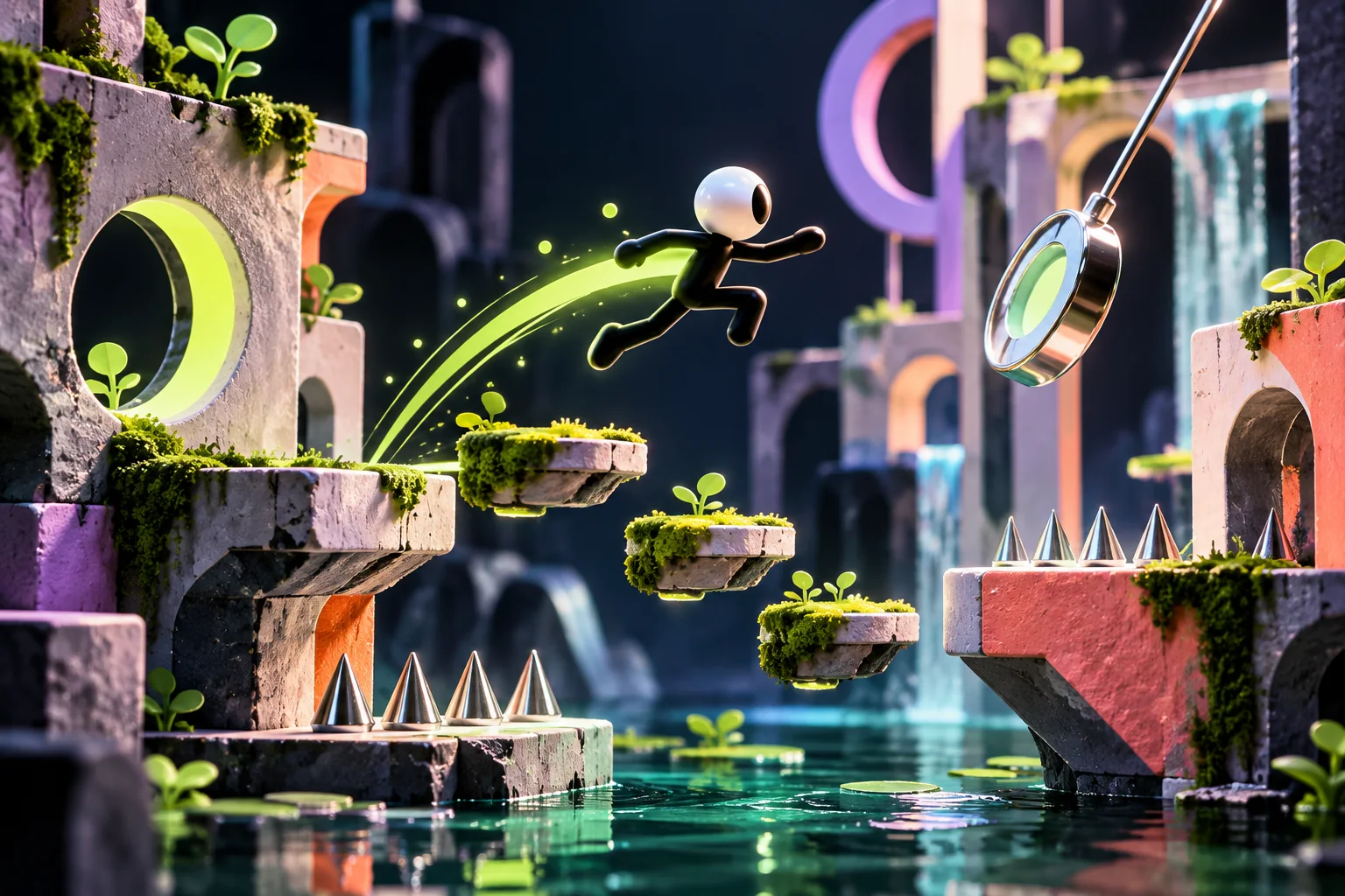 OvO: movement and platform timing