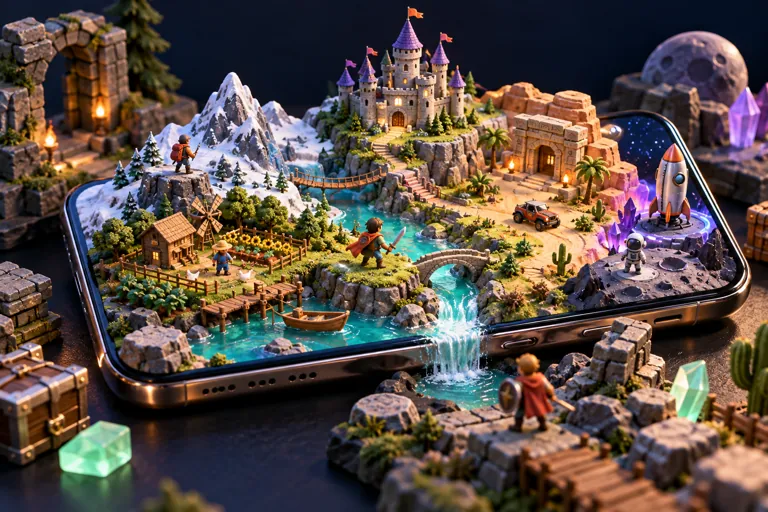 Conceptual miniature illustration for Top 20 Offline Games That Don't Need Internet for Android & iOS [2025 Edition].