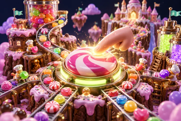 Conceptual miniature illustration for Candy Clicker 2: Sweet Success.