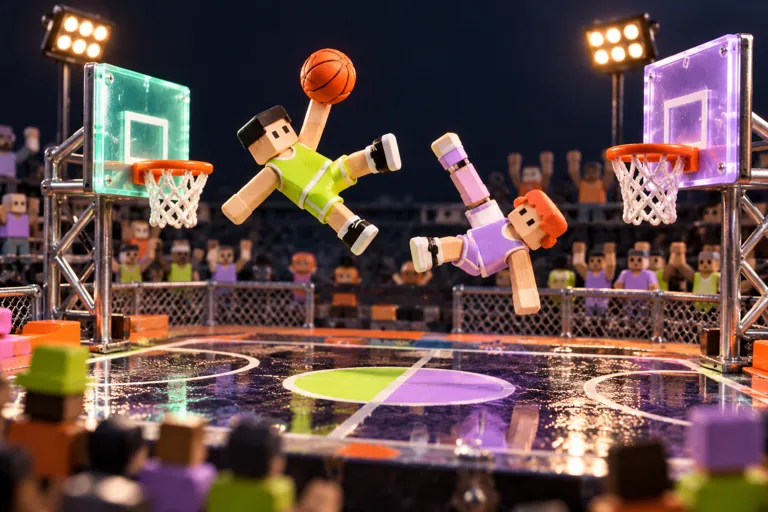 Conceptual miniature illustration for Basket Random : Playing the Arcade Basketball Game Online.