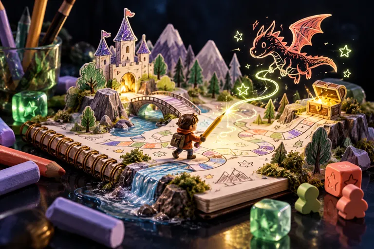 Conceptual miniature illustration for Best Drawing Games for Hours of Fun.