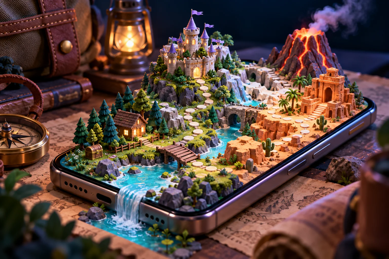 Mobile gaming without a connection