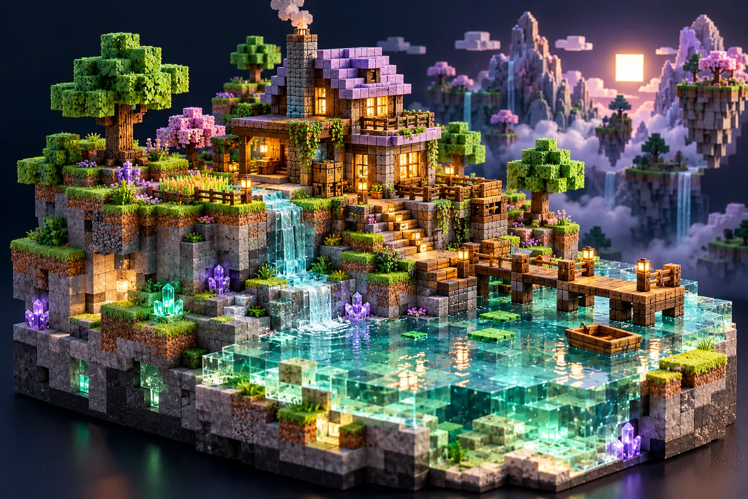 Minecraft: choose a way to explore and build