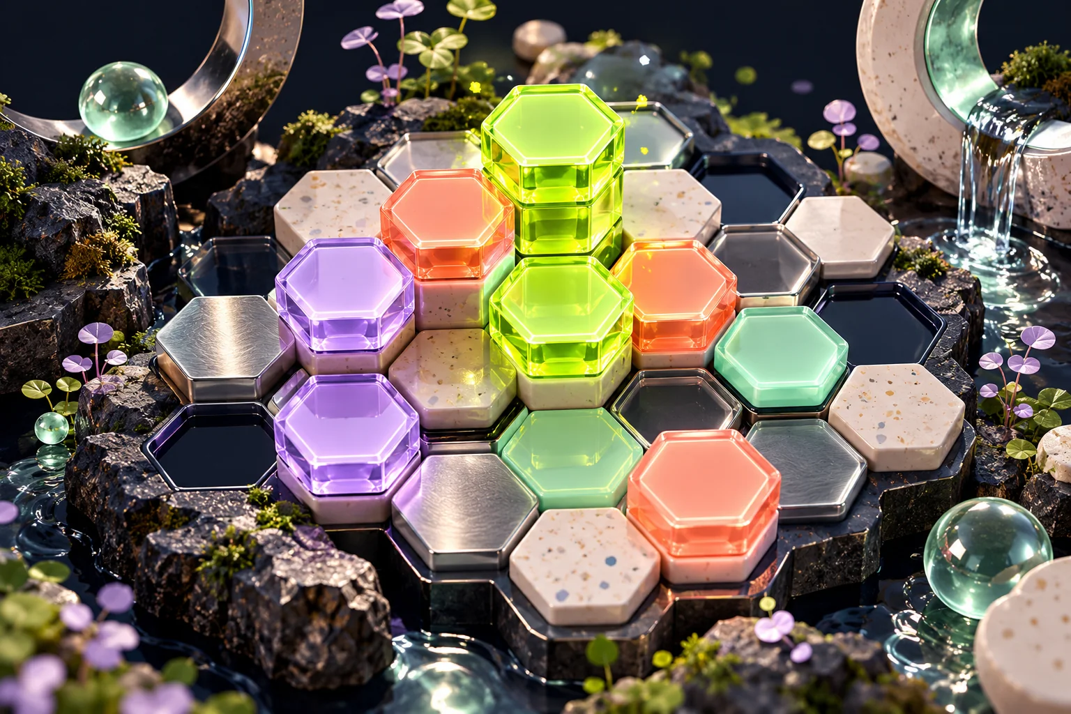 Hexa Merge 2048