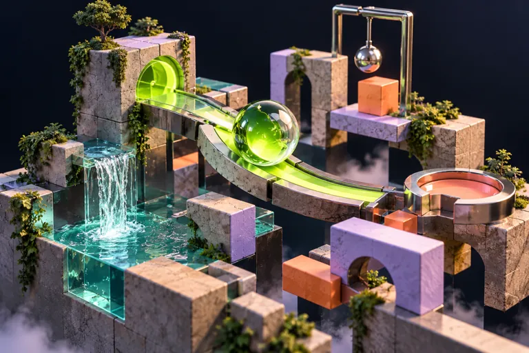 Conceptual miniature illustration for Sphere Shift: Revolutionizing Physics-Based Puzzles.