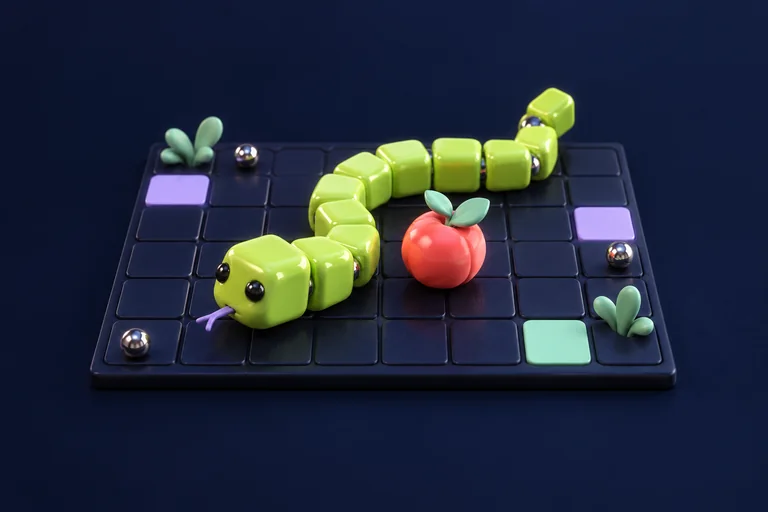snake — original conceptual SnapSong illustration