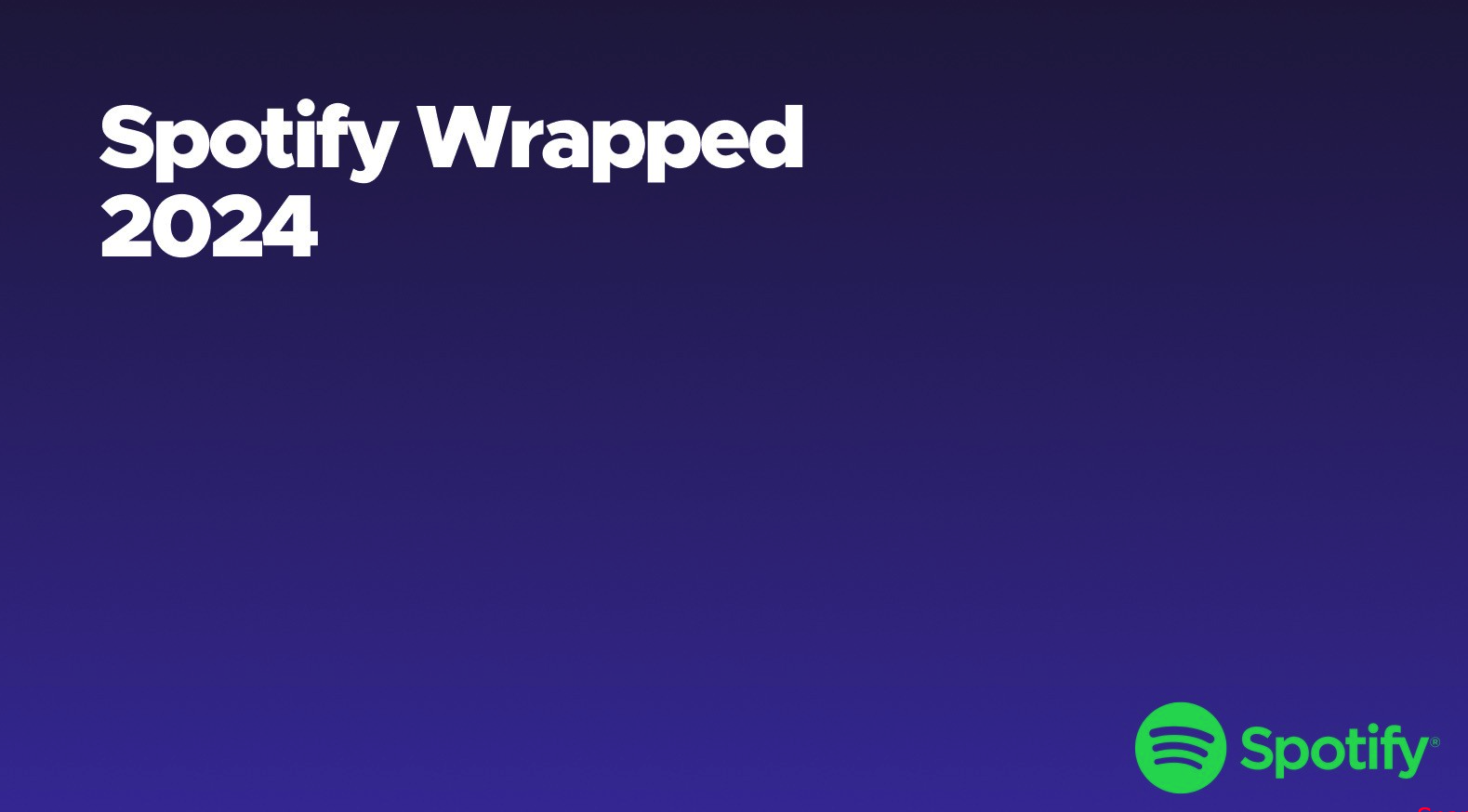 Spotify Wrapped 2024